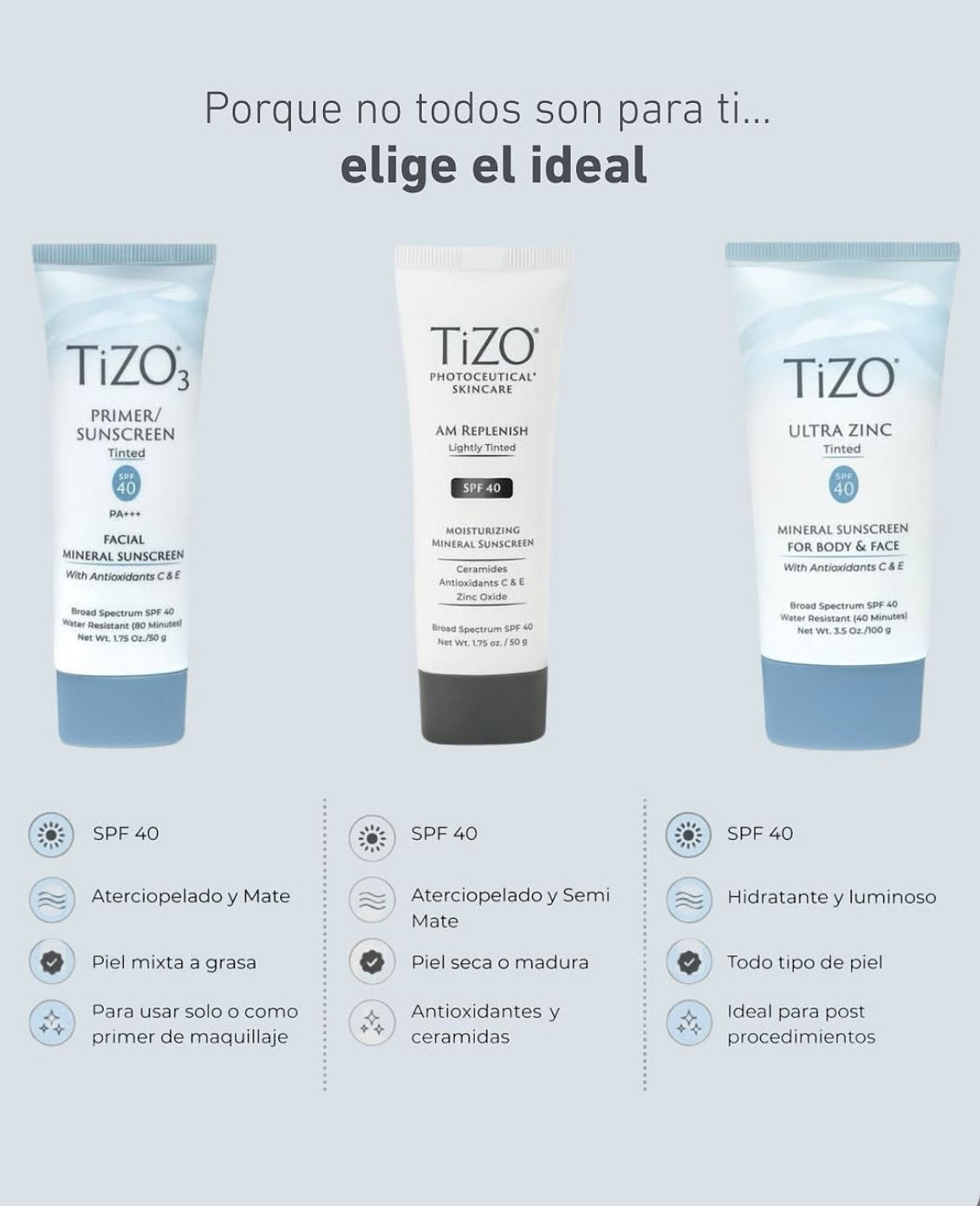 TiZO AM Replenish Tinted 1.75 oz