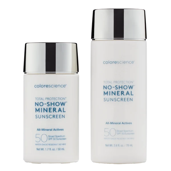 Total Protection® No-Show™ Mineral Sunscreen SPF 50