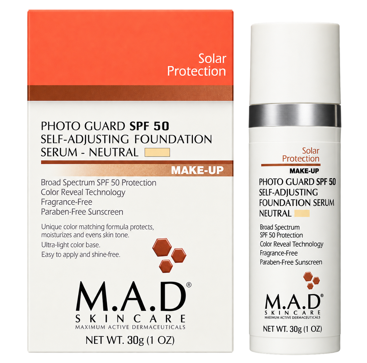 NEUTRAL| SPF 50 SELF ADJUSTING SERUM